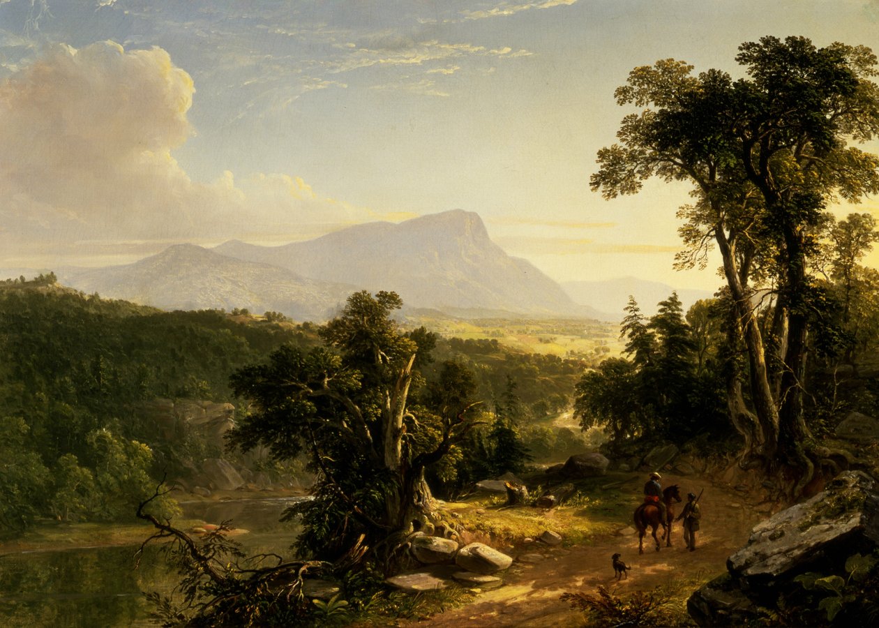 Paysage-Composition : Dans les Catskills, 1848 - Asher Brown Durand