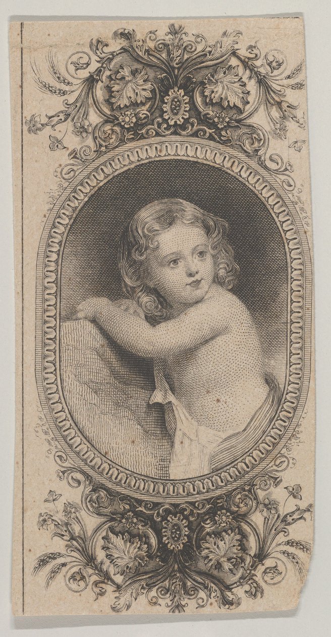 Motif de billet de banque : portrait d