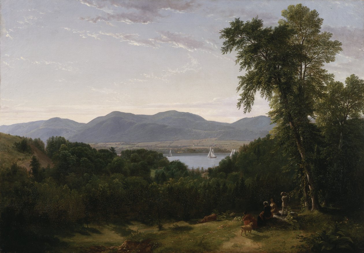 Beacon Hills sur la rivière Hudson, 1852 - Asher Brown Durand