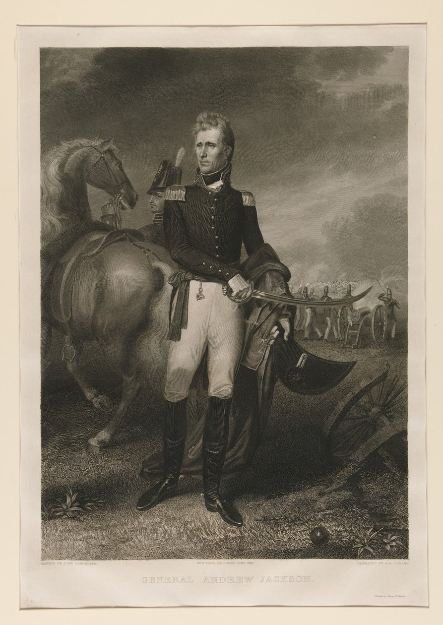 Le général Andrew Jackson - Asher Brown Durand