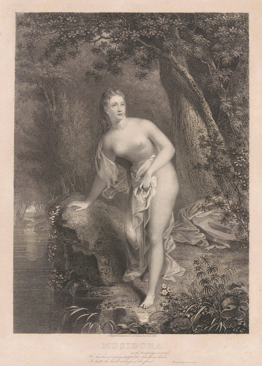 Musidora - Asher Brown Durand