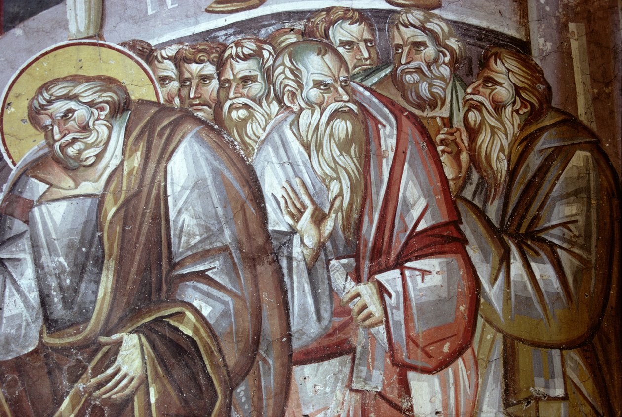 Détail de la Présentation de la Vierge - Astrapas and Eutychios