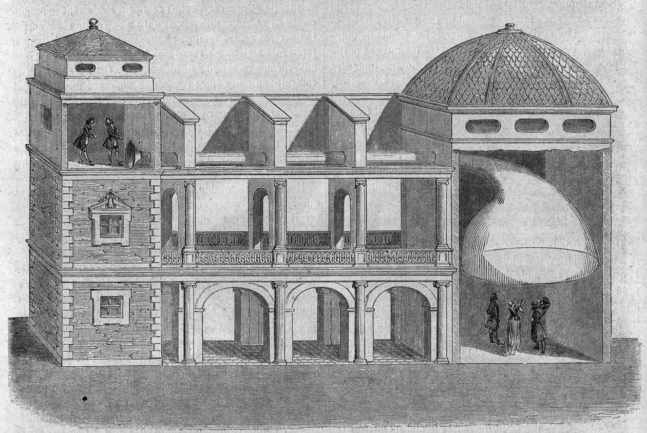Cornet acoustique inventé par Athanase Kircher (ou Athanasius Kircheri) (1601-1680) - Athanasius Kircher