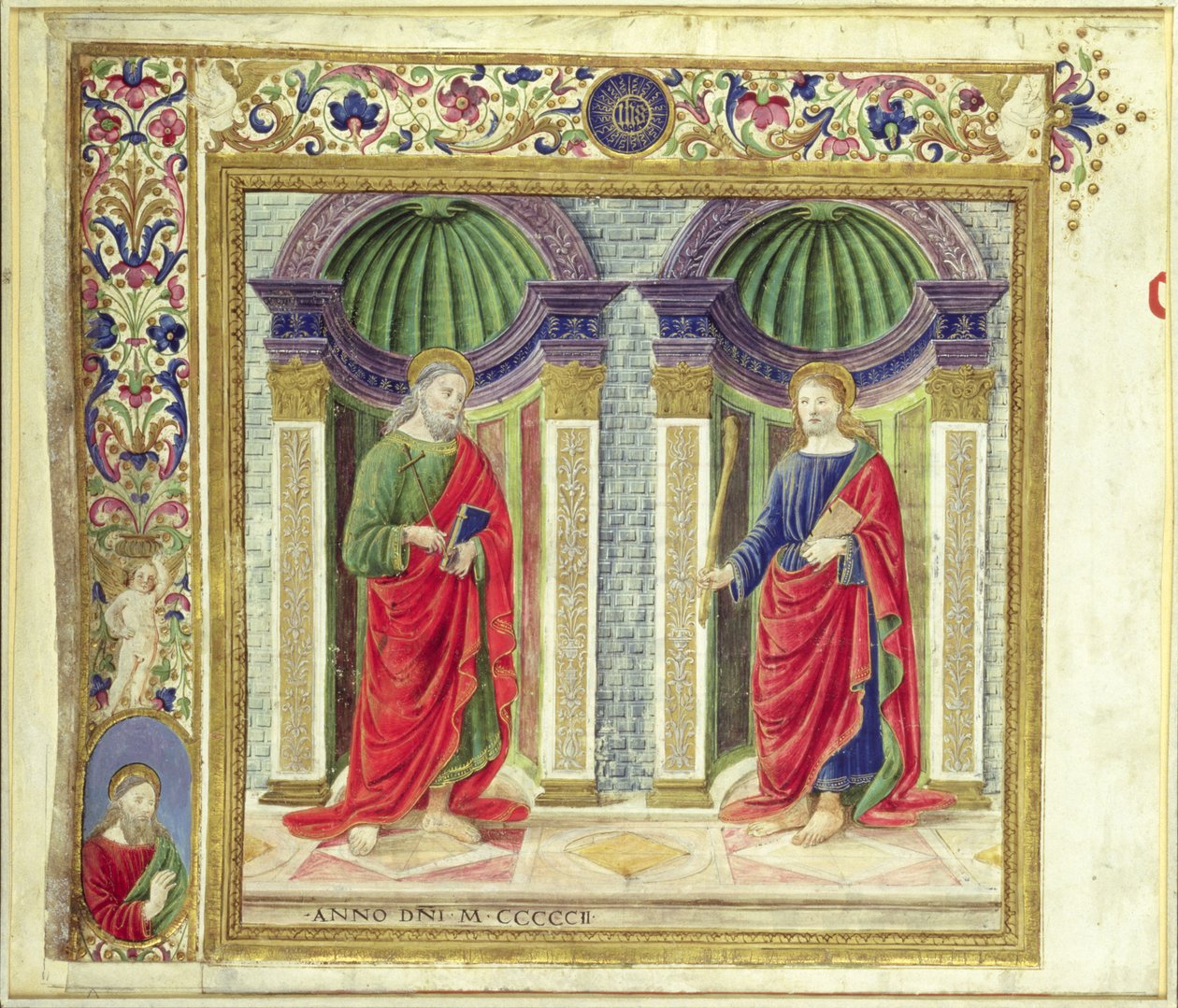Saint André et Saint Jacques le Mineur, 1502 - Attavante di Gabriello di Vanti di Bartolo
