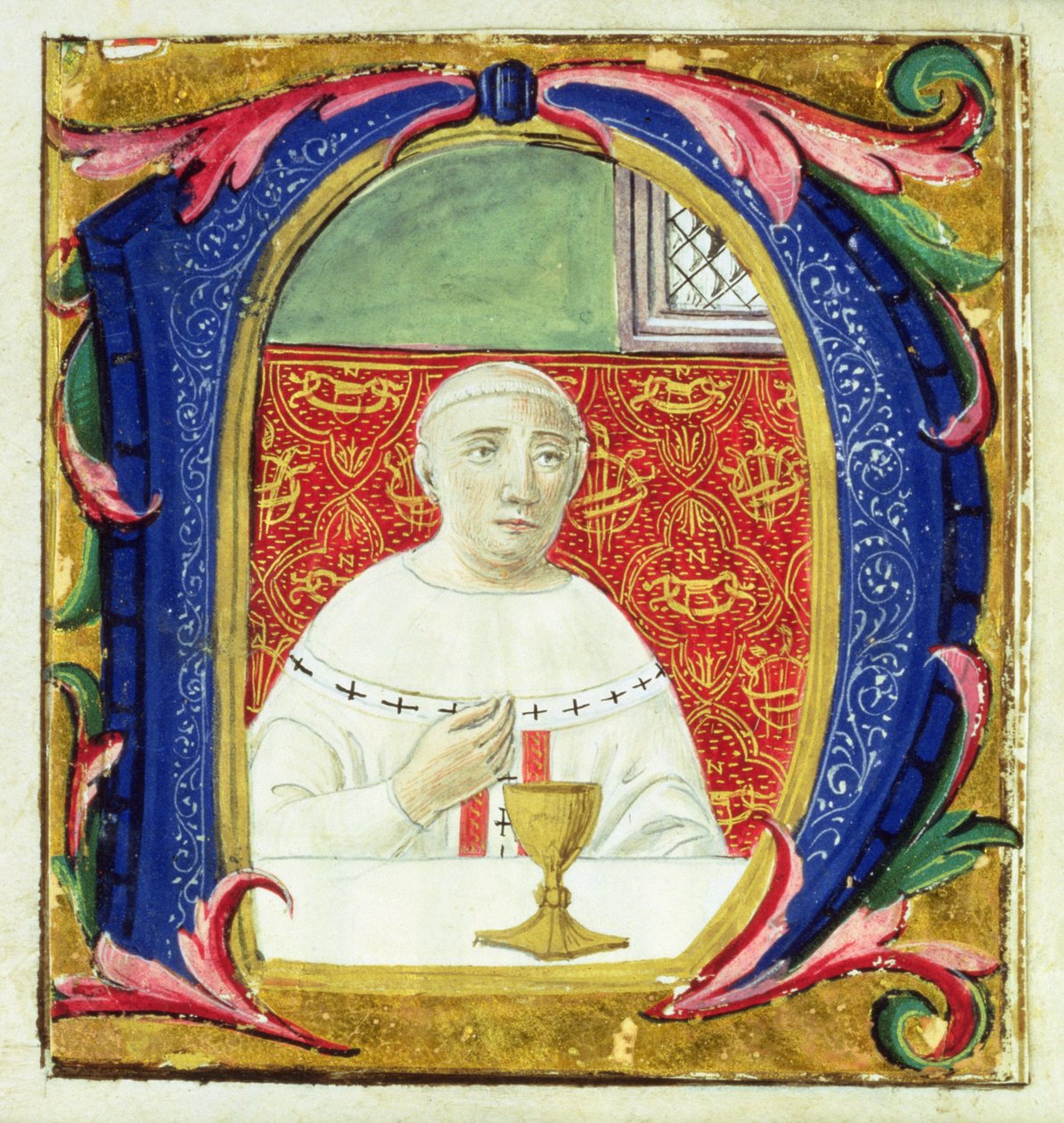 Initiale historiée 