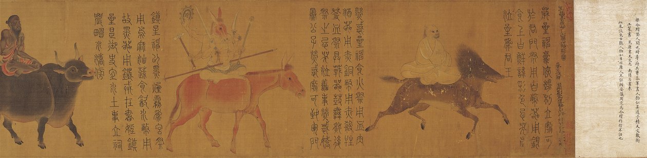 Les Cinq Planètes et les Vingt-Huit Constellations - Attributed to Zhang Sengyao