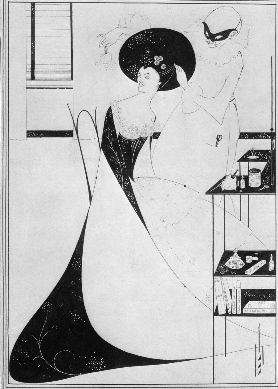 La Toilette de Salomé, illustration pour l