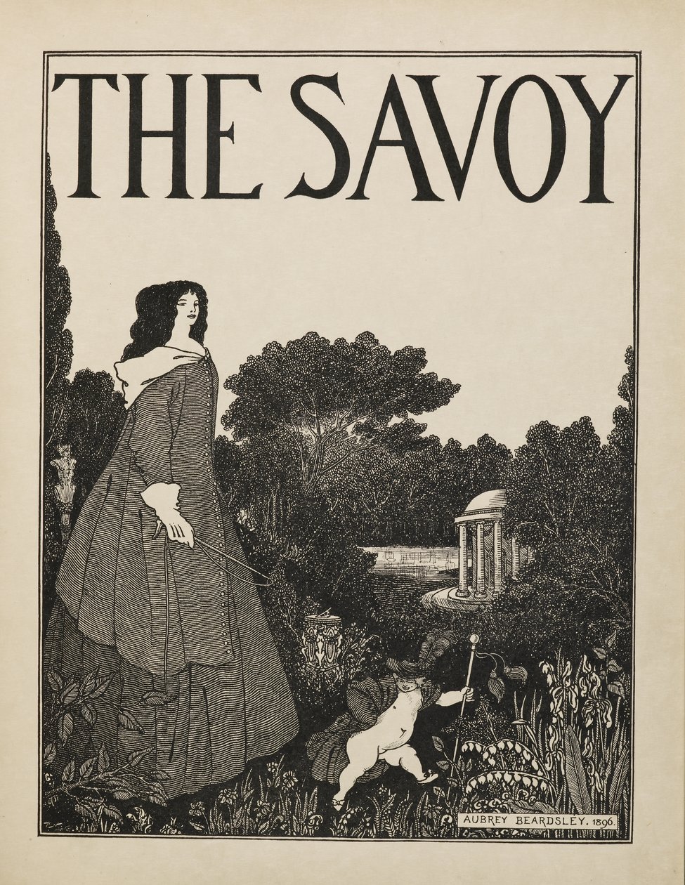 Conception de couverture pour le n°1 de "The Savoy" d