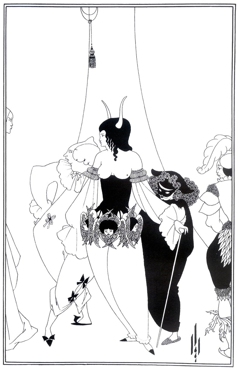Illustration pour Le Masque de la Mort Rouge d