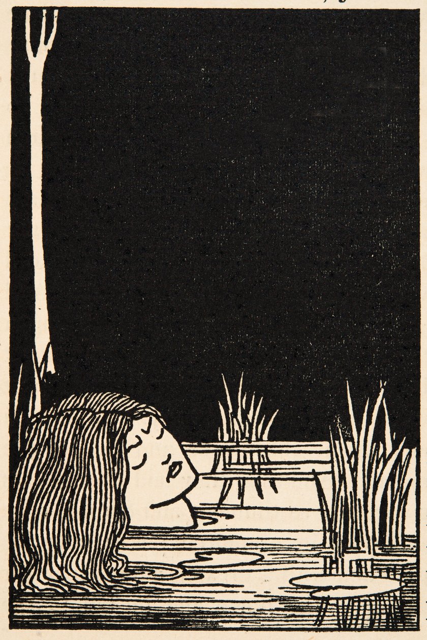 La dame du lac - Aubrey Beardsley