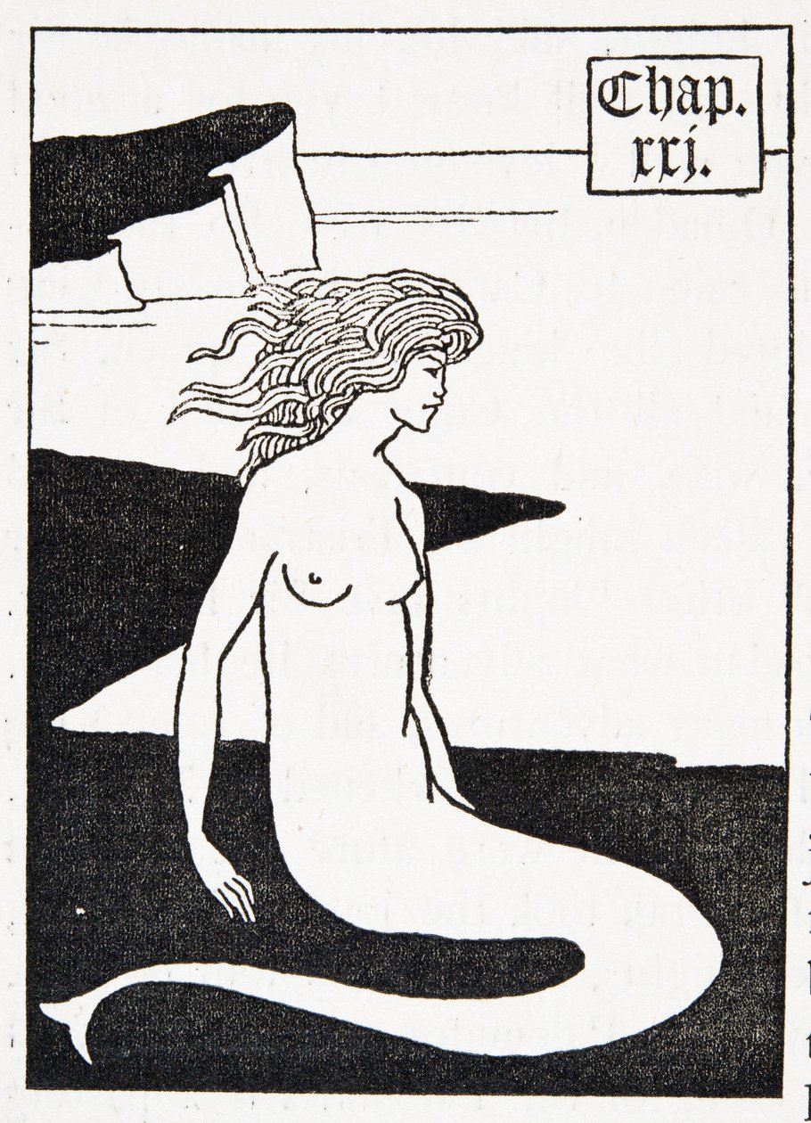 Sirène. Titre du chapitre - Aubrey Beardsley