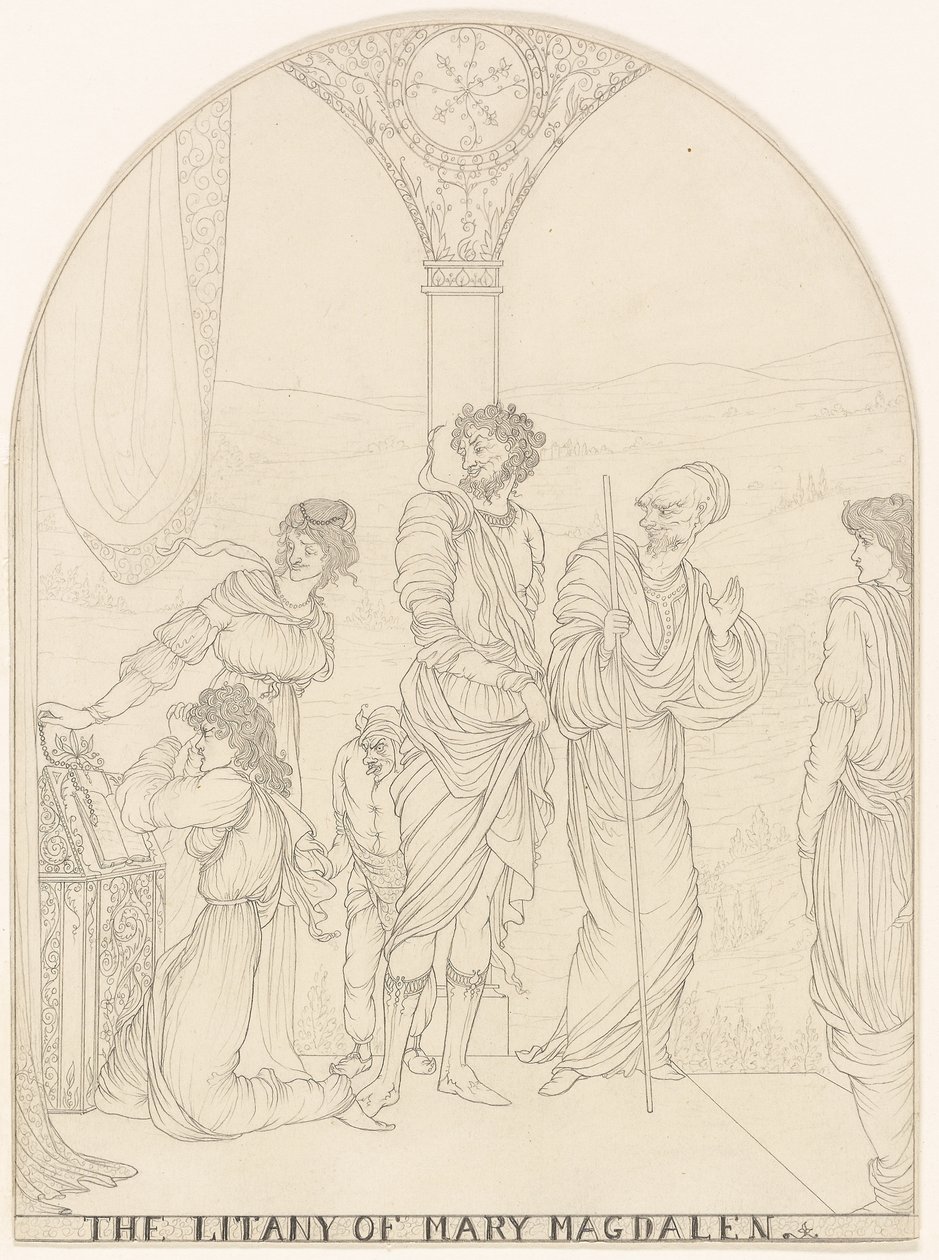 La Litanie de Marie-Madeleine - Aubrey Beardsley