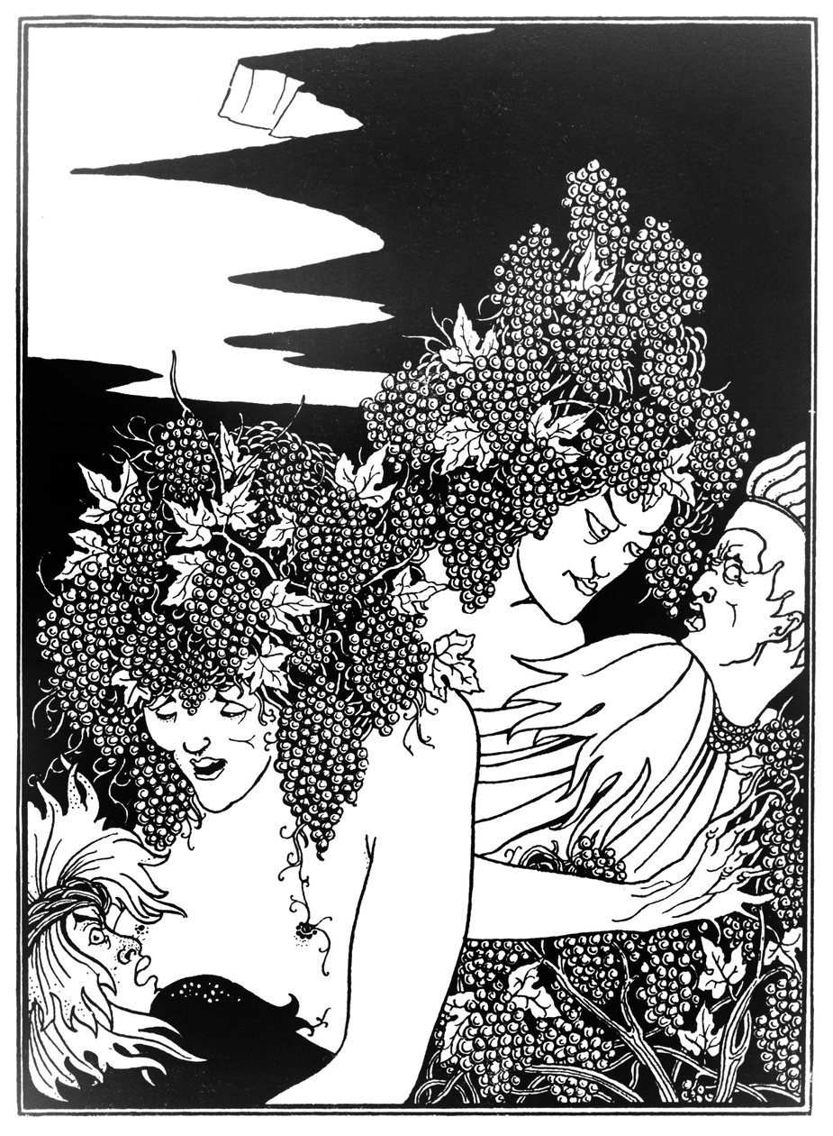 Le piège de la vendange, 1894 - Aubrey Beardsley