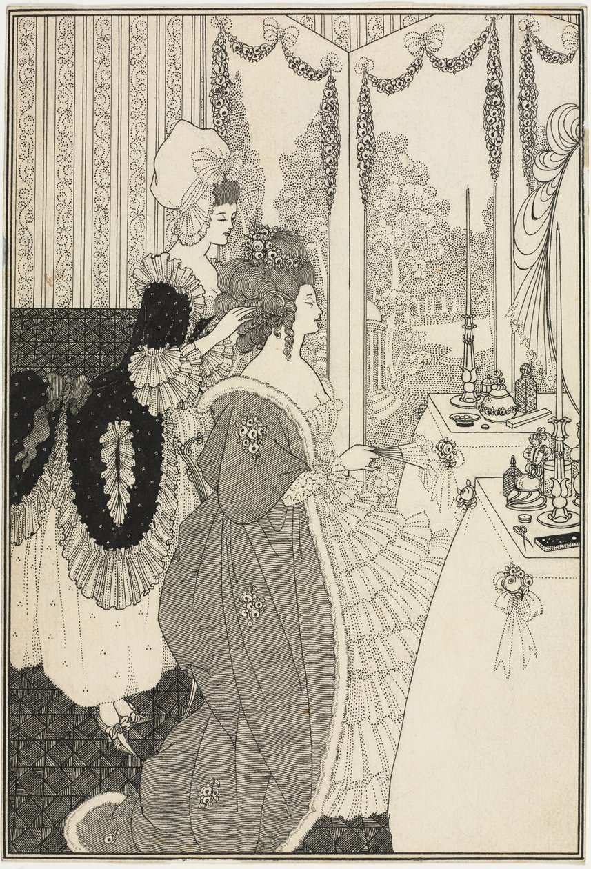 La toilette, de "Le viol du verrou" d