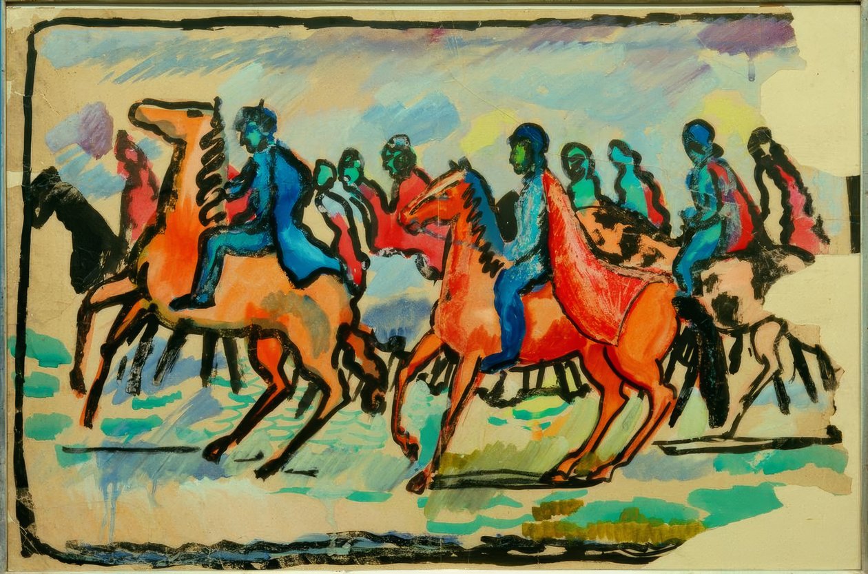Cavalier - August Macke