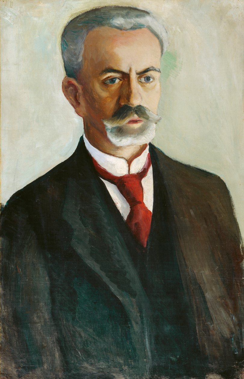 Portrait de Bernhard Köhler - August Macke