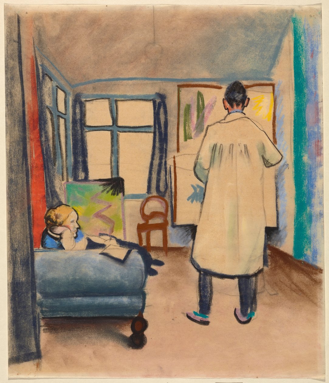 Franz et Maria Marc dans l