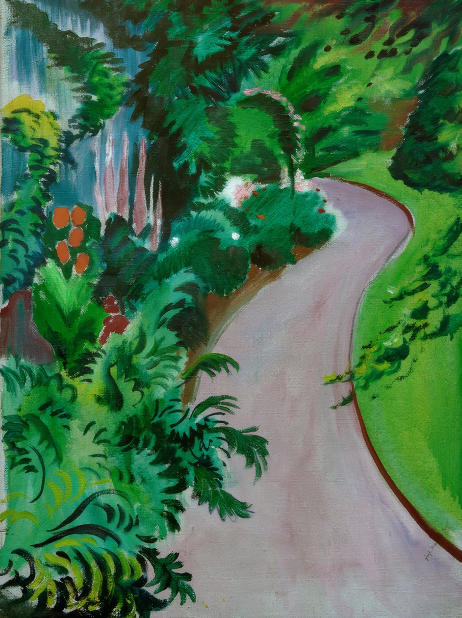 Chemin de jardin - August Macke