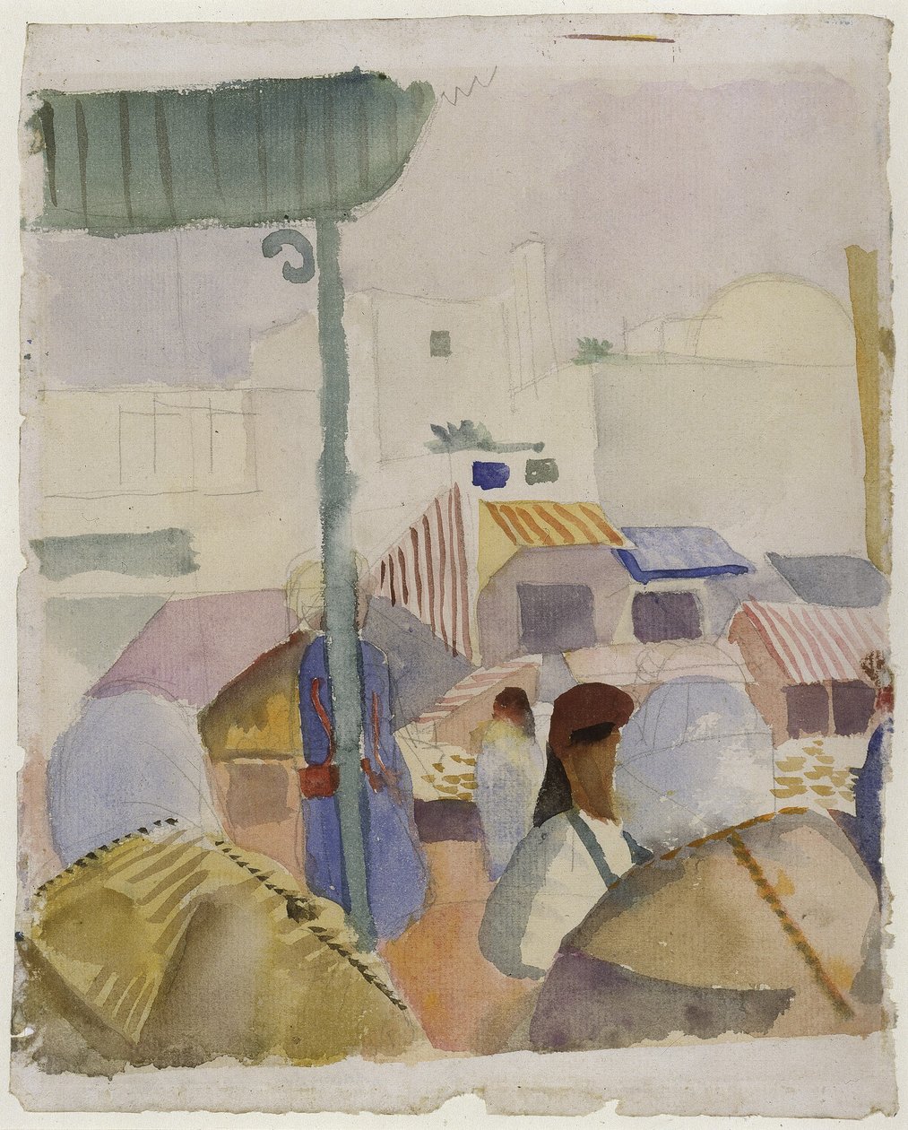Marché de Tunis II - August Macke
