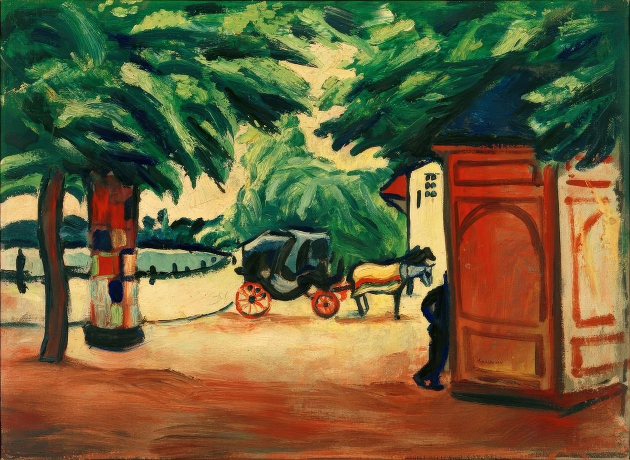 Fiacre près d