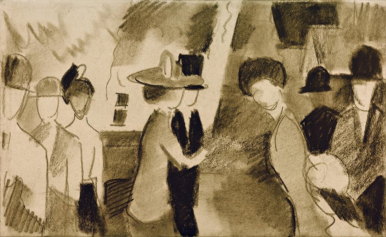 Promenade II | August Macke | Estampe d'art