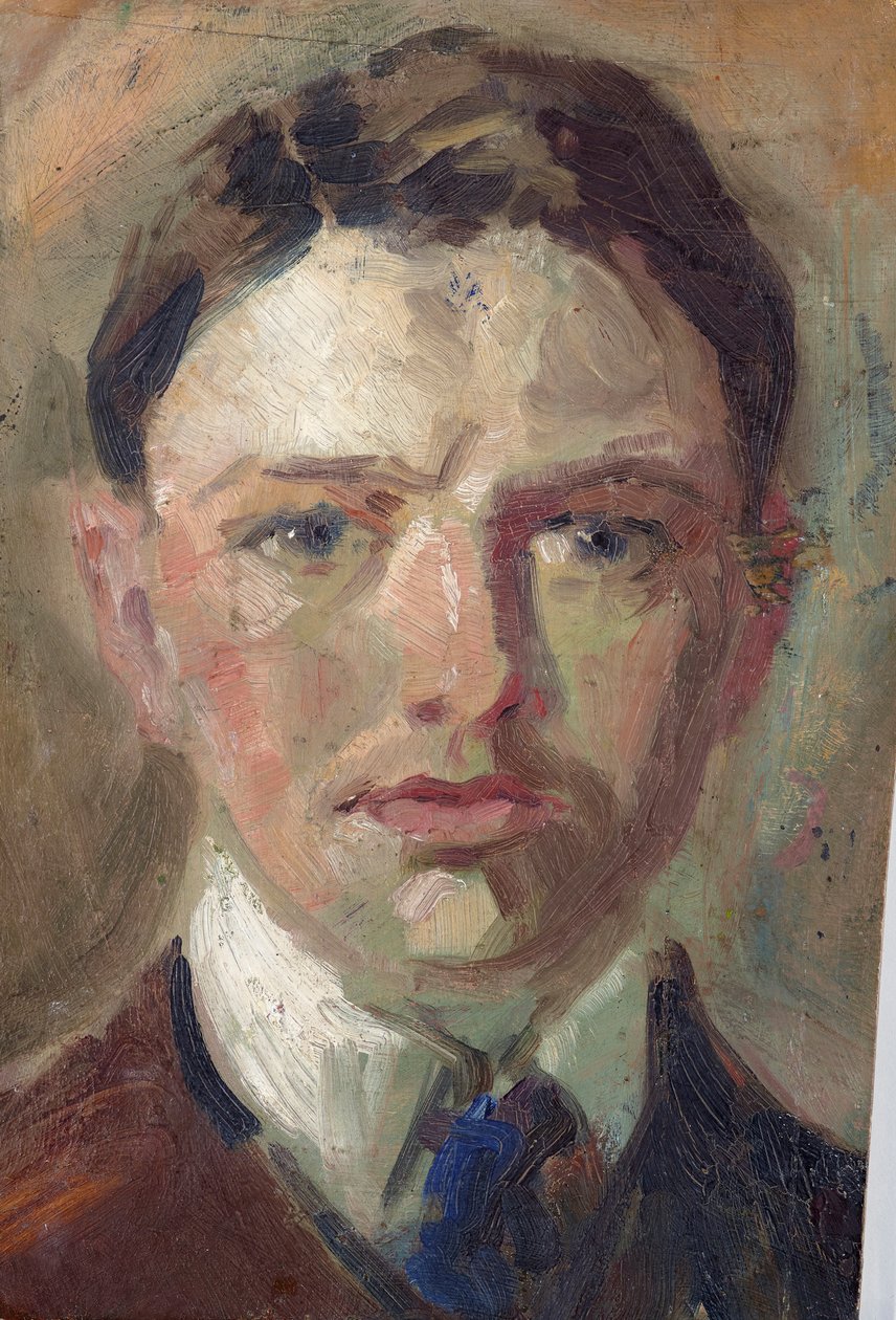 Étude pour un autoportrait - August Macke
