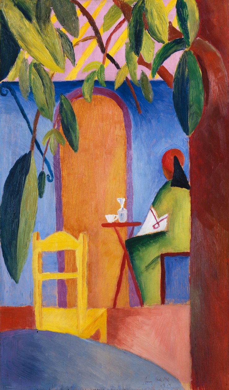 Café turc - August Macke