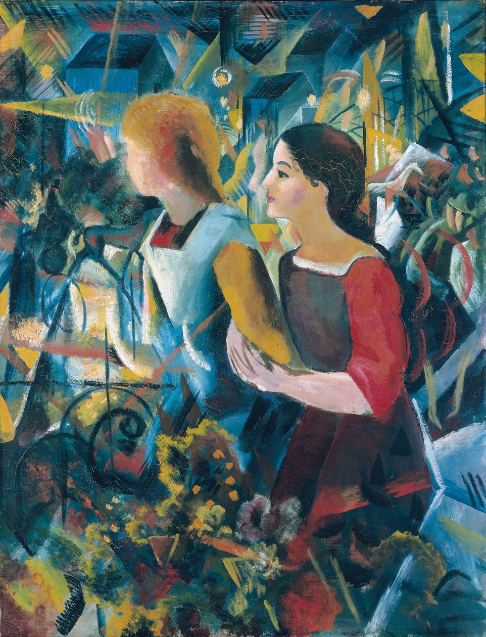 Deux jeunes filles - August Macke