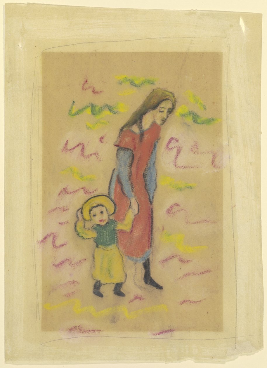 Zwei Kinder - August Macke