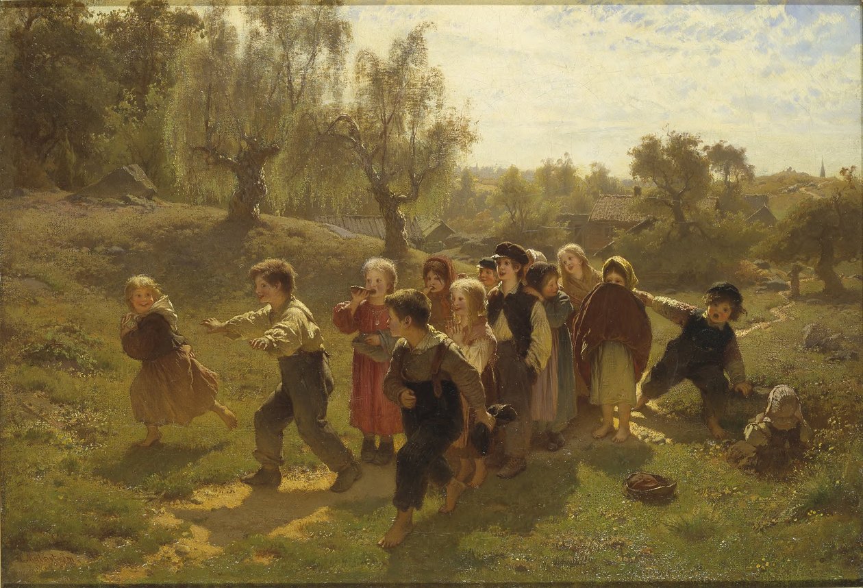 Le jeu - August Malmström