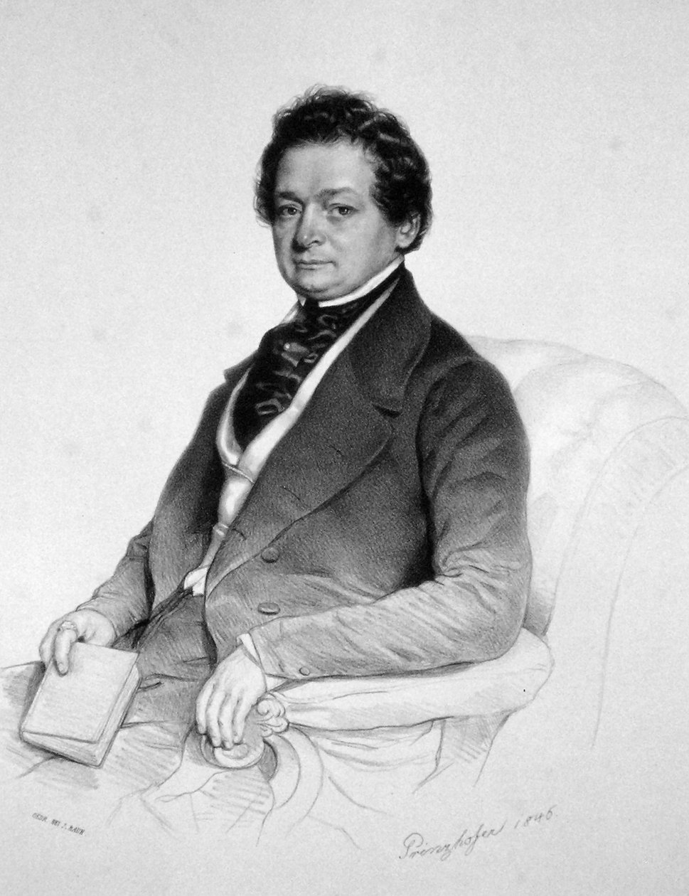 Franz Xaver Hlubek - August Prinzhofer