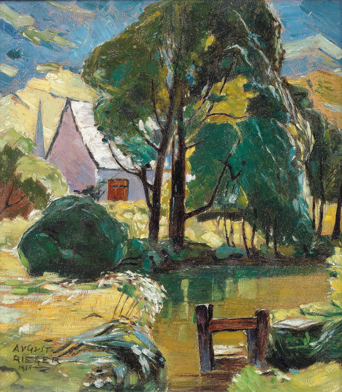 Maison August Rieger au bord de l