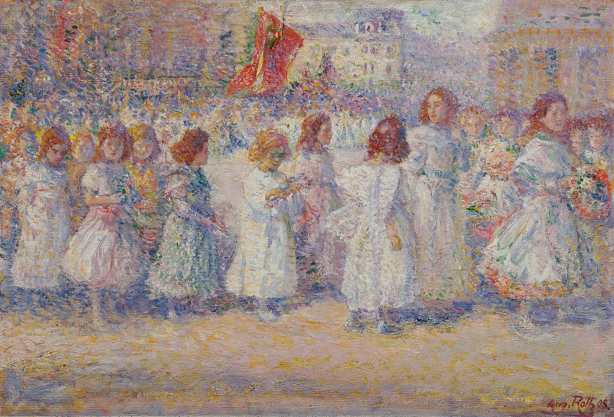 Cortège de la Fête-Dieu - August Roth