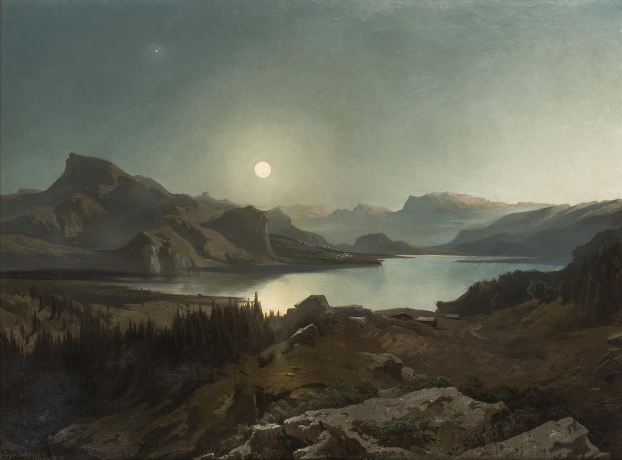 Lac Alpin - August Schaeffer von Wienwald