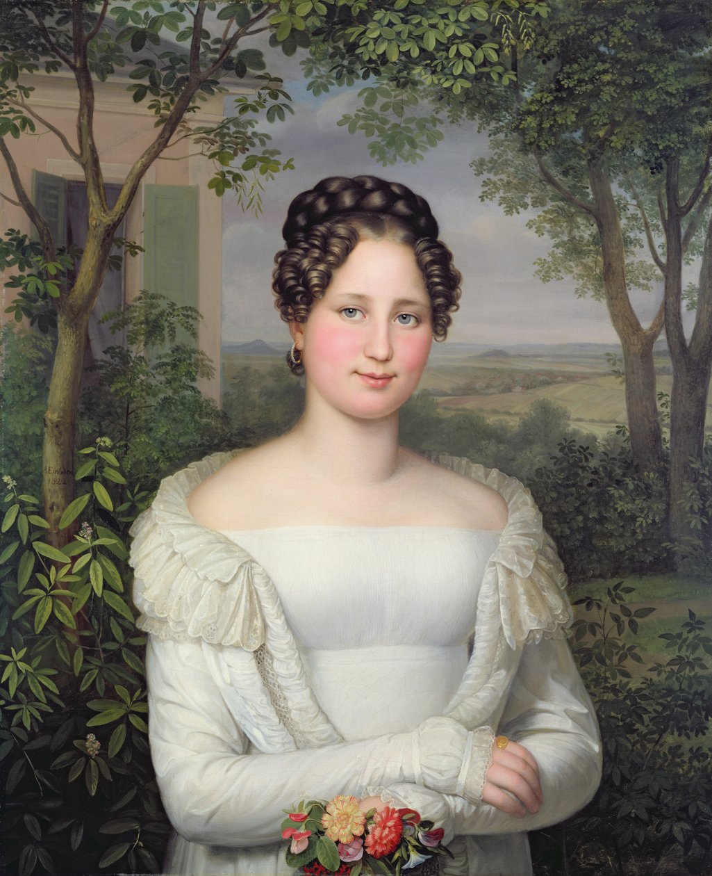 Portrait de Frau Horstmann, 1822 - August von der Embde