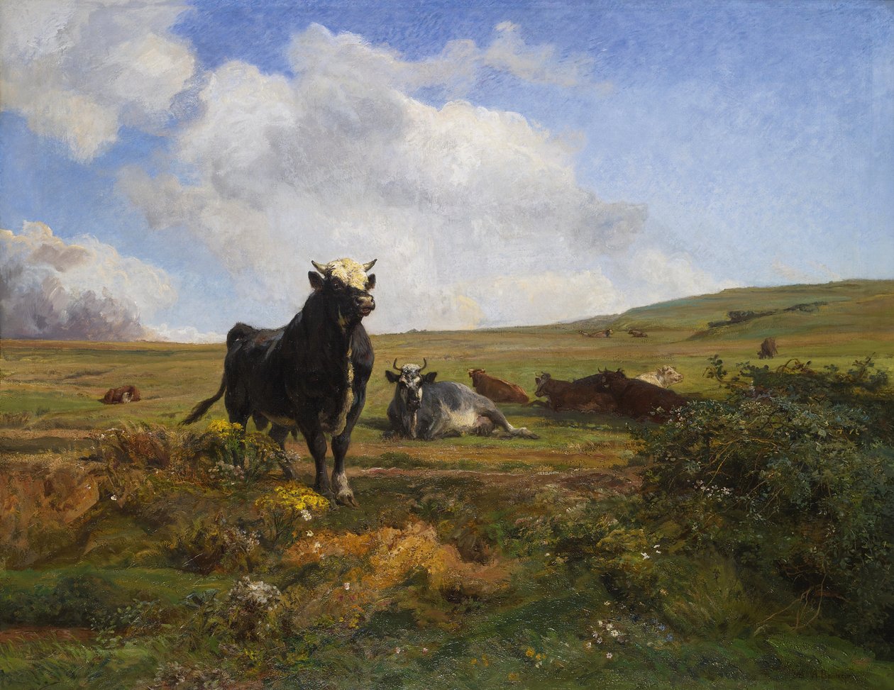 Chef du troupeau - Auguste Francois Bonheur