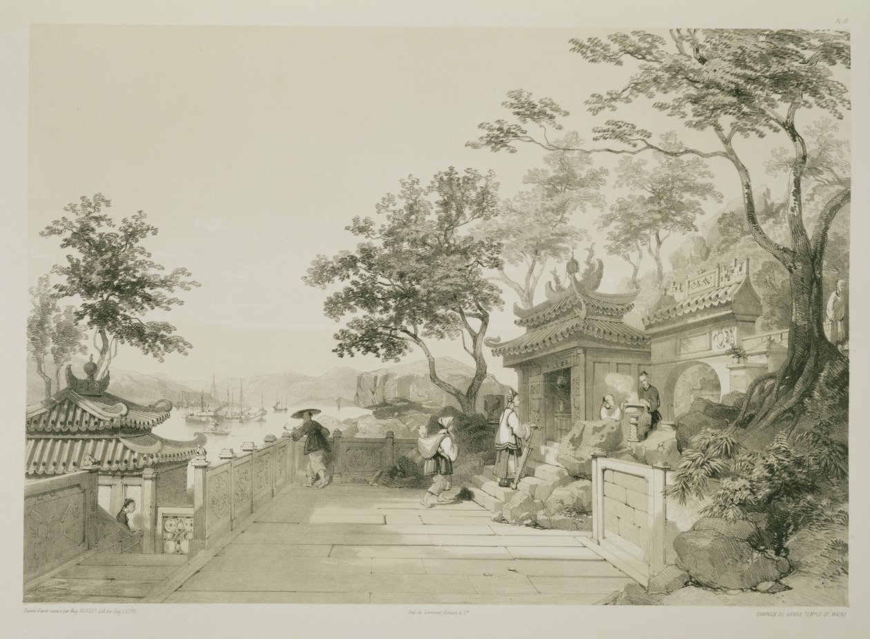 Une chapelle du Grand Temple de Macao, planche 10 de 