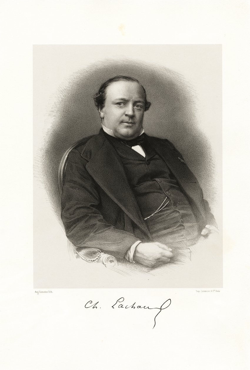 Charles Alexandre Lachaud - Auguste Charles Lemoine