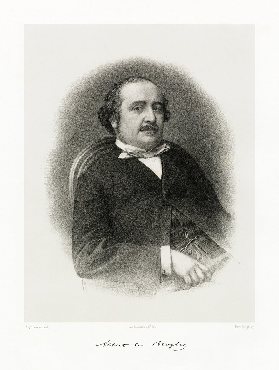 Jacques Victor Albert, Prince de Broglie - Auguste Charles Lemoine
