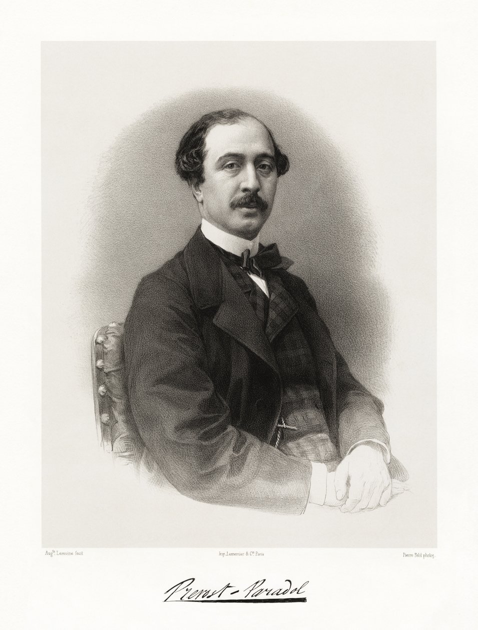 Lucien Anatole Prévost-Paradol - Auguste Charles Lemoine