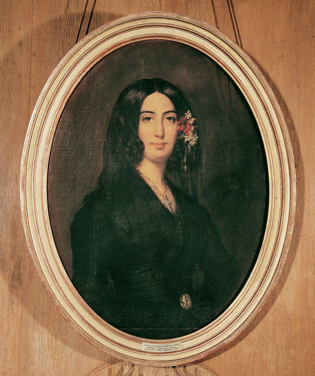 Portrait de George Sand (1804-76) - Auguste Charpentier