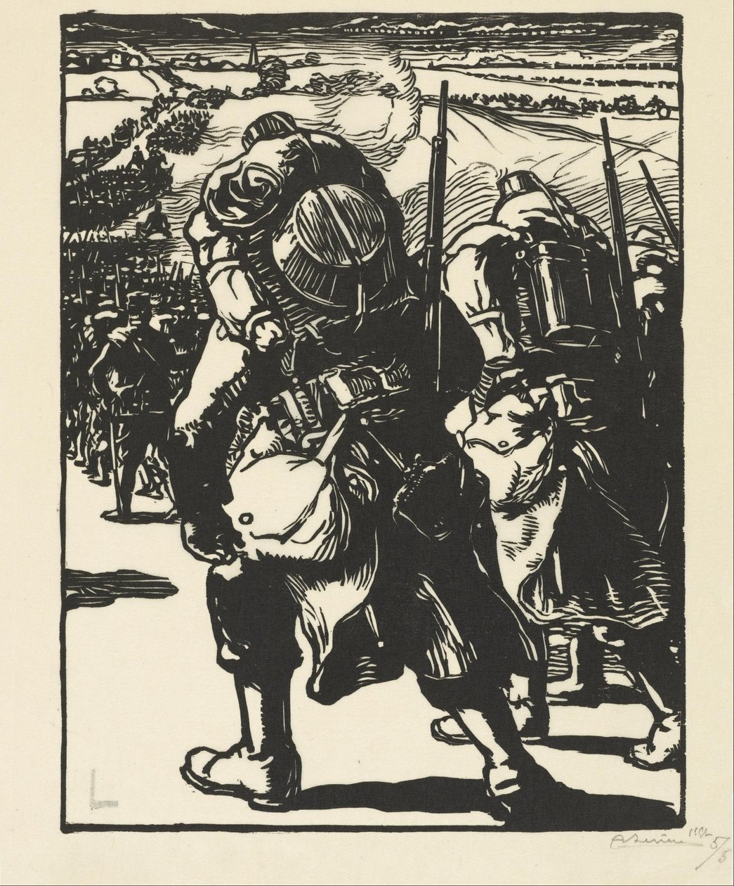 Le Concentration - Auguste Louis Lepère