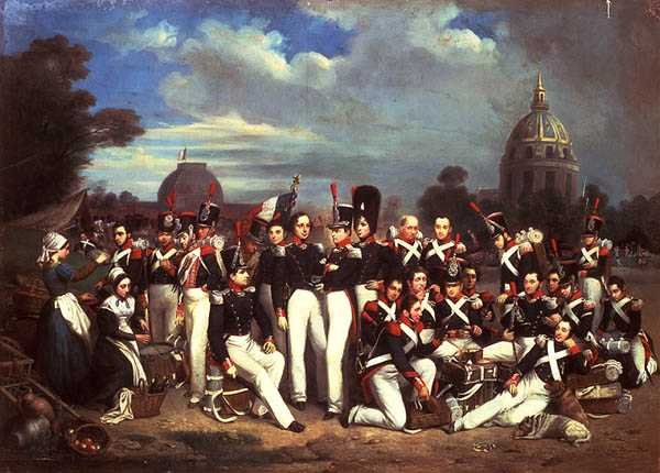 Compagnie de la deuxième légion, au Champ de Mars - Auguste Antoine Masse