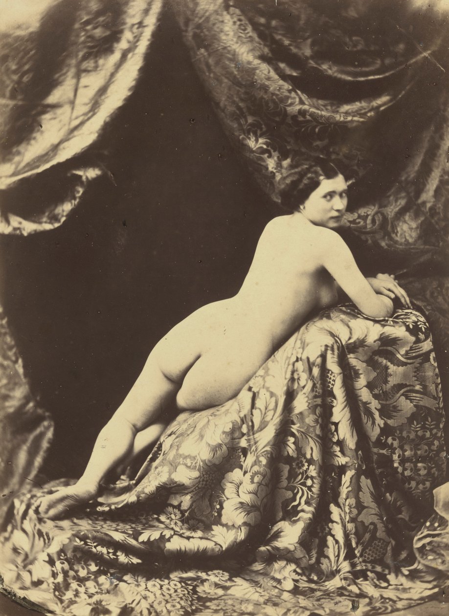 Étude de nu, c. 1855 (photo) - Auguste Belloc