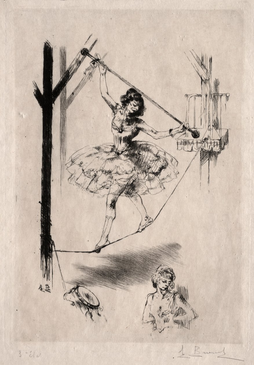 Danseur de corde - Auguste Brouet