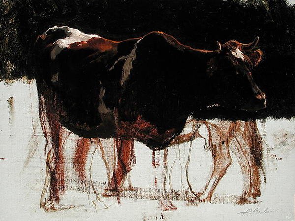 Étude de Bétail - Auguste Francois Bonheur
