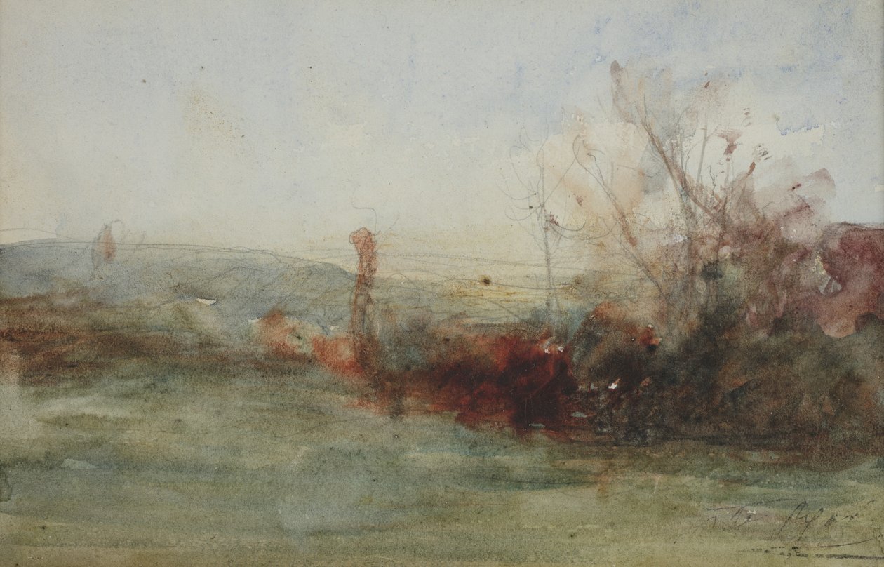 Paysage - Auguste Francois Ravier