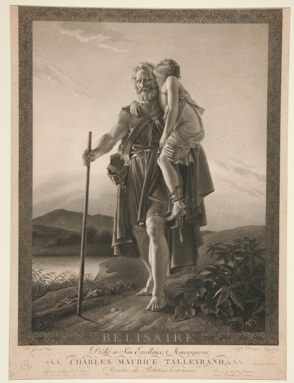 Bélisaire - Auguste Gaspard Louis Desnoyers