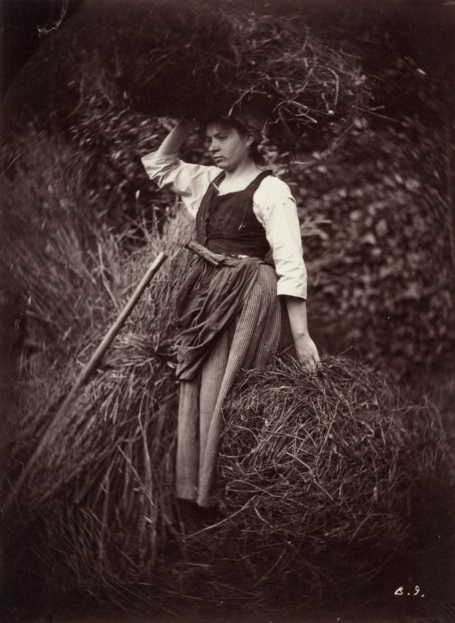 Paysanne, vers 1870 - Auguste Giraudon