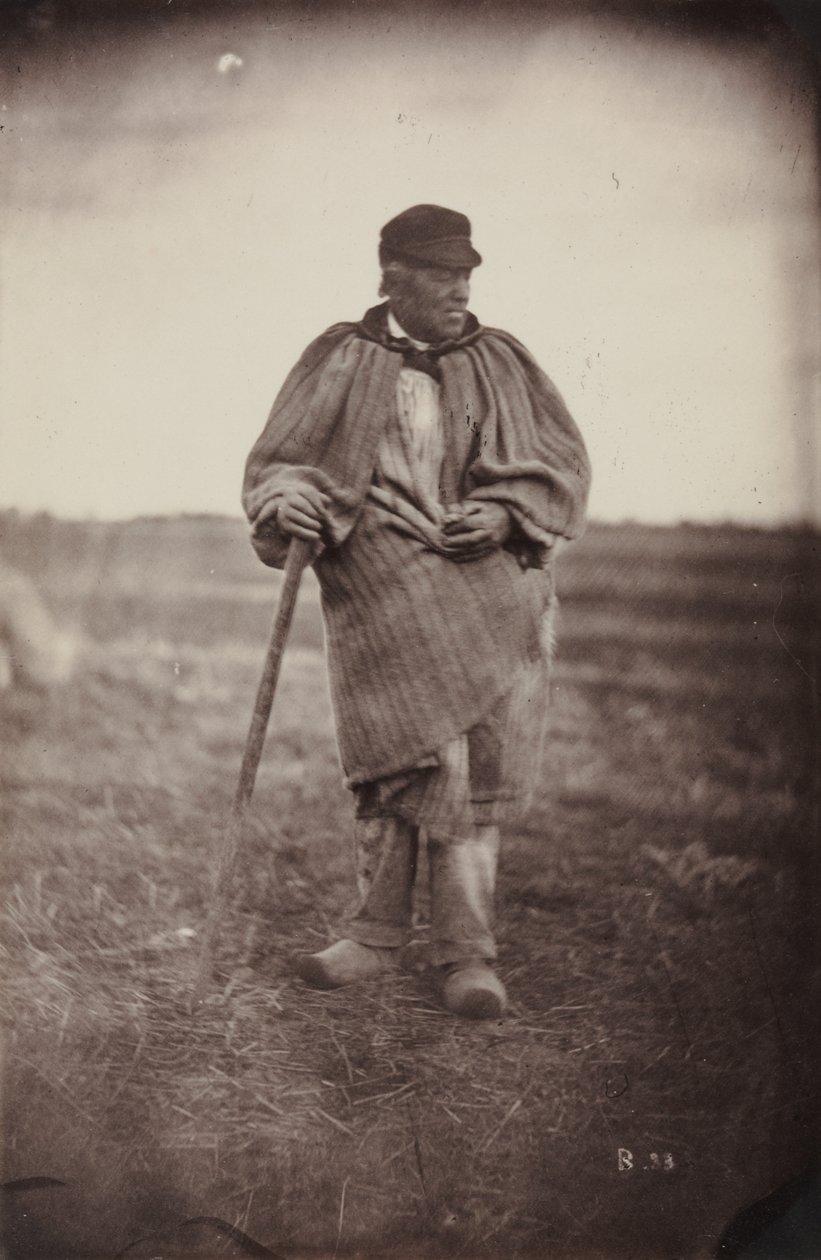 Homme avec une canne - Auguste Giraudon